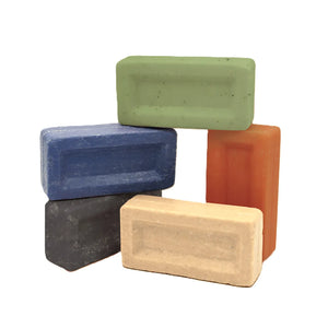 The Brick Soap Bar Collection - 5-Pack pH Balanced Soap - All Fragrance Set