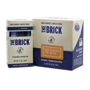 The Brick pH Balanced Soap Bar - The Executive (3-Pack)