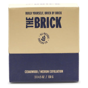 The Brick pH Balanced Soap Bar - The Woodsman (3-Pack)