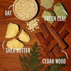 The Brick pH Balanced Soap Bar - The Woodsman (3-Pack)